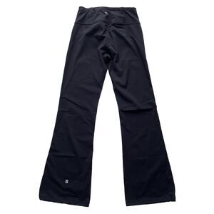 Sweaty Betty Black Power kick Flare Bootcut Leggings Casual Gym Pants Sz Small